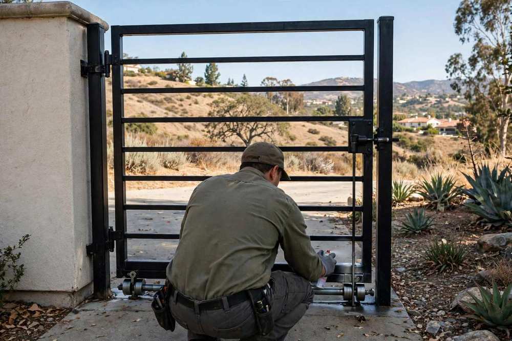 Gate maintenance and tune-up in Ayers Road, Concord, CA